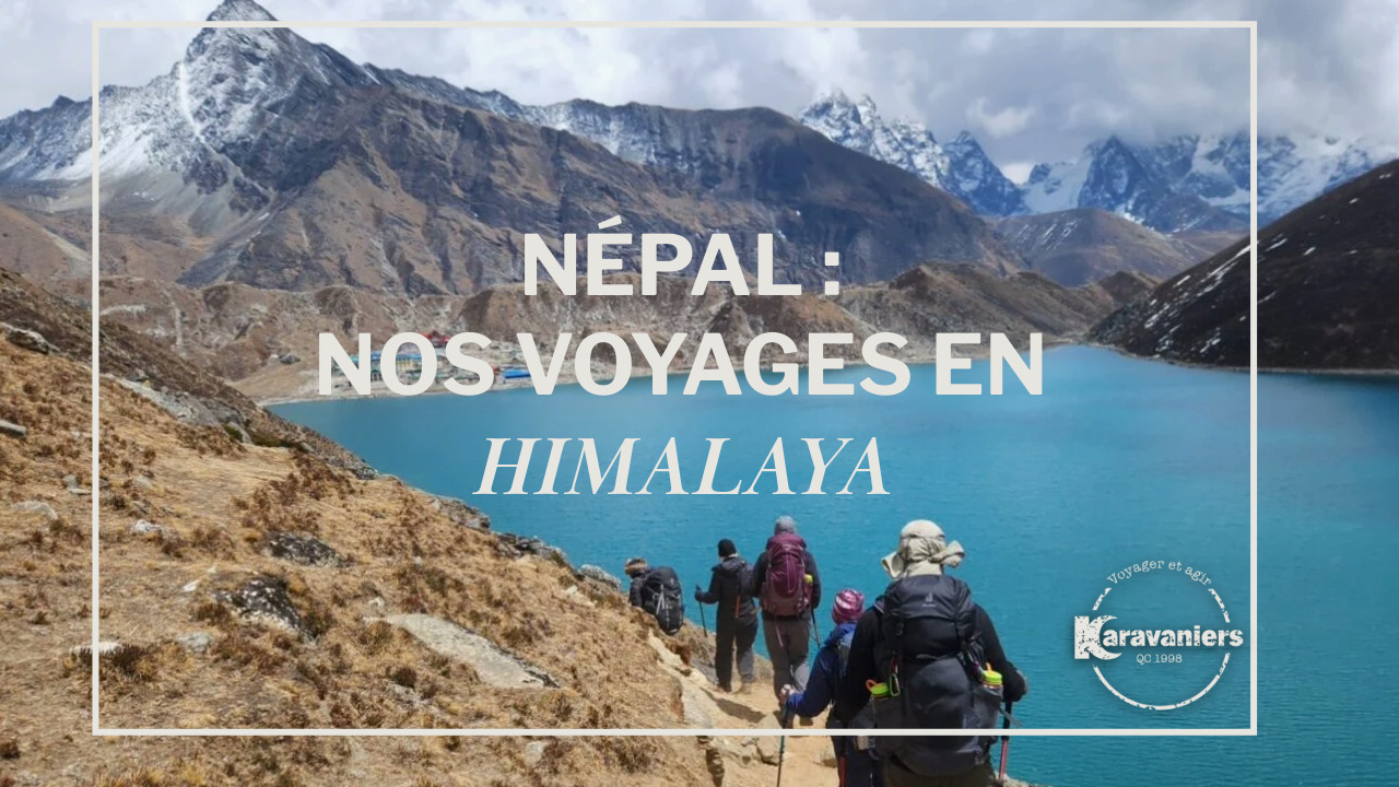Pochette YouTube pour une conférence sur le Népal et les voyages en Himalaya
