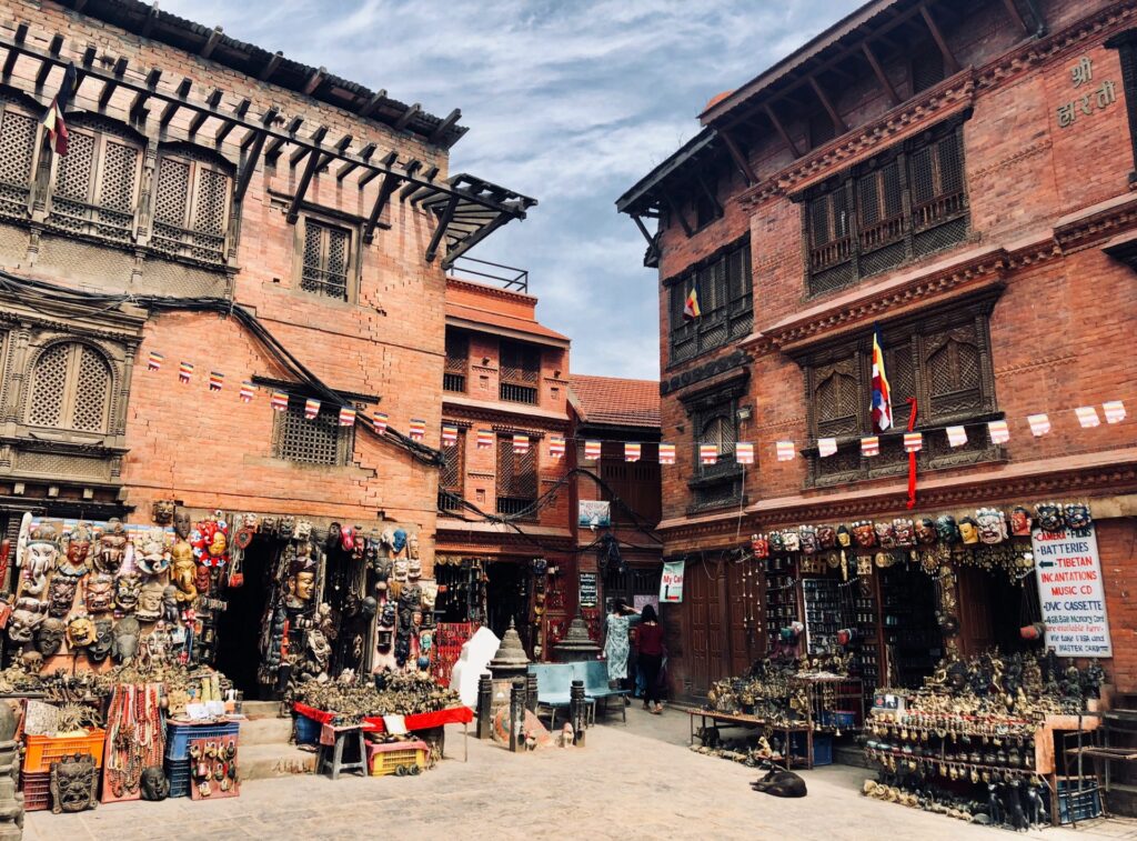 Visite de Bhaktapur lors d'un circuit au Népal avec Karavaniers.